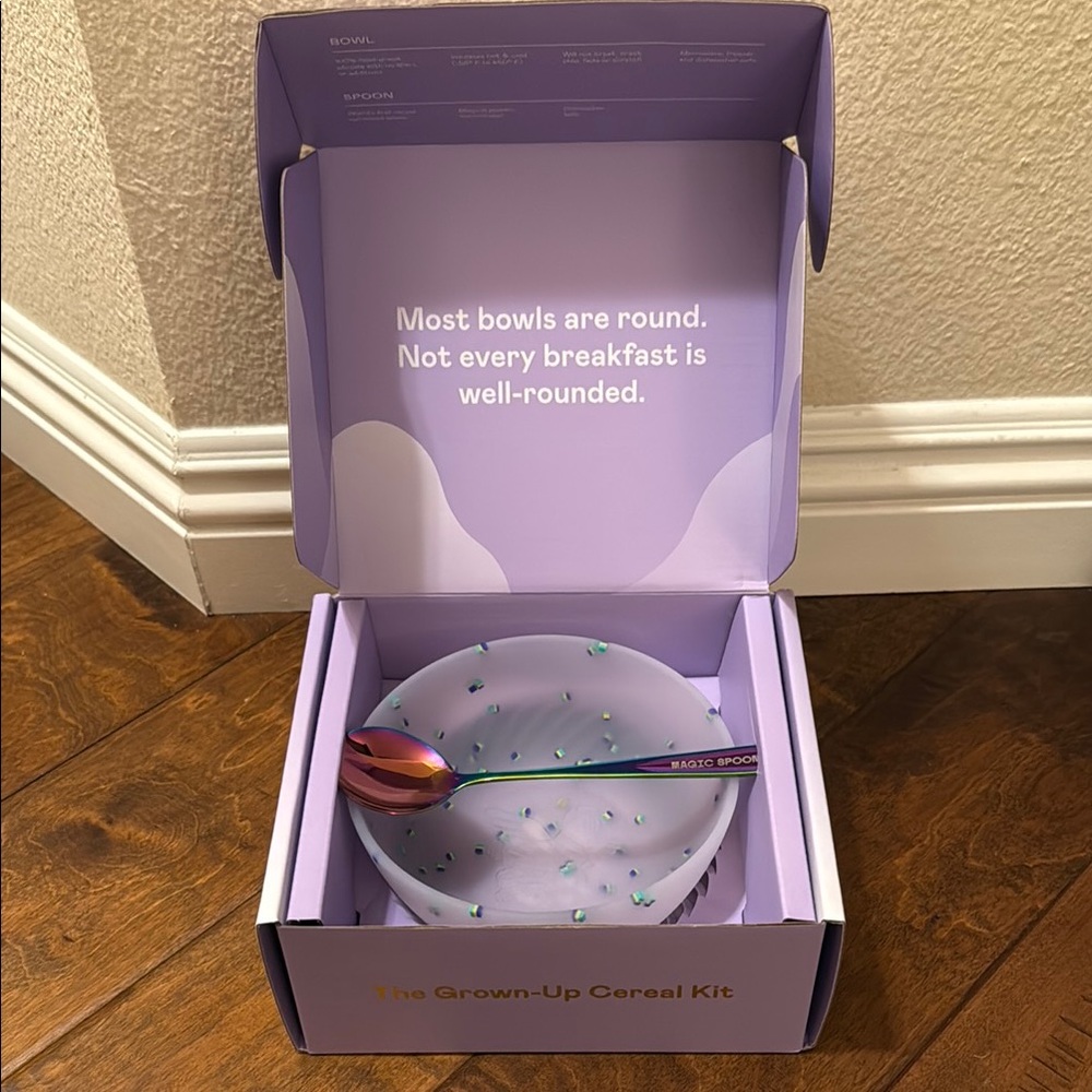 BRAND NEW ~ 24 Hour Drop Magic Spoon bowl and spoon